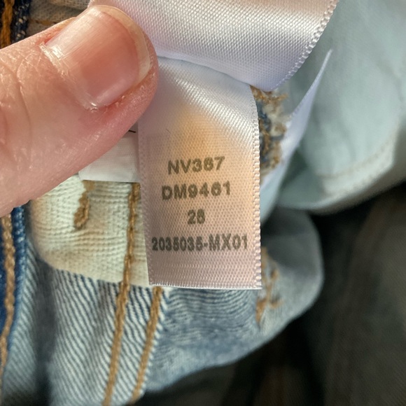 NEW Madewell The Low-Slung Baggy Jean Robertson Wash Rigid Size 28 NWOT - Picture 14 of 14